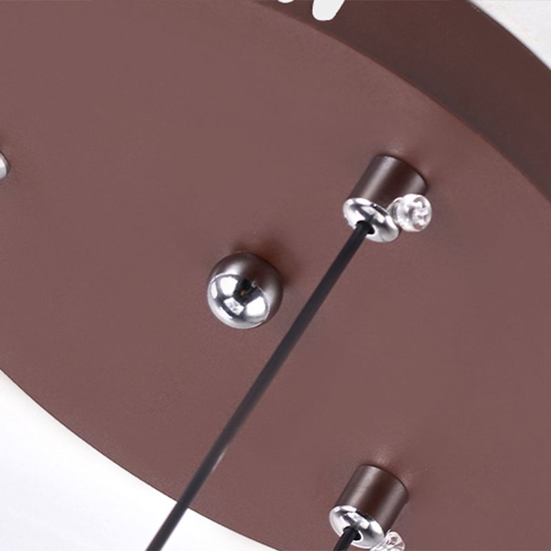 Twist Shaped Dining Room Suspension Lamp Acrylic Nordic LED Chandelier Pendant Light