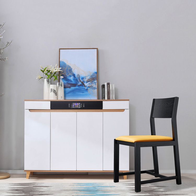 Contemporary Dining Room Dining Chairs Armless Solid Wood Kitchen Chairs