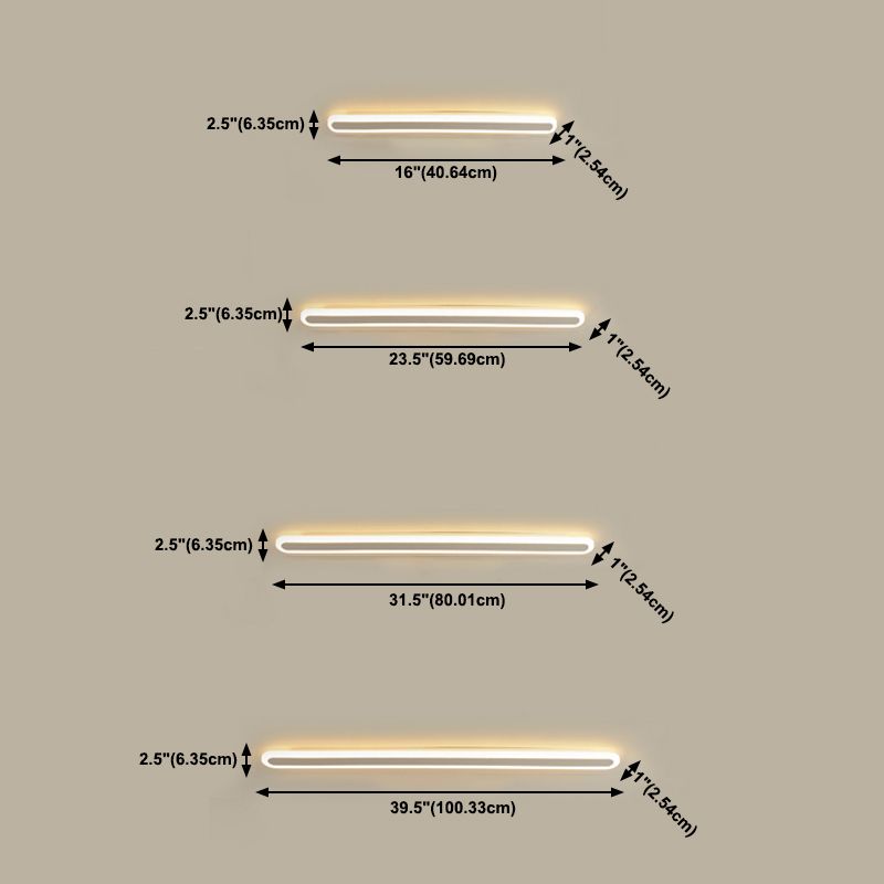 LED Wandmontage Lampe modern