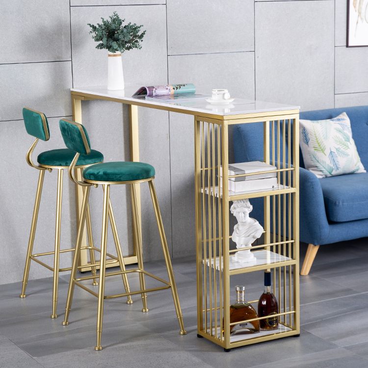 Industrial Pub Dining Set 1/2/3 Pieces Bar Stool and Table Set