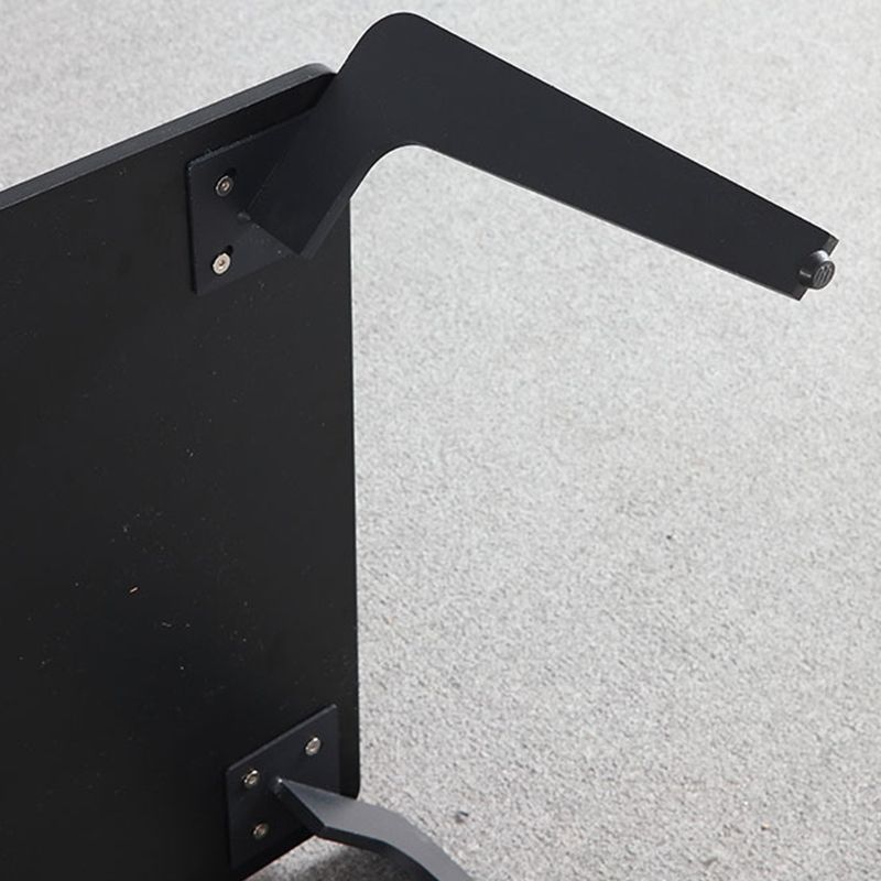 Round Nesting Coffee Table Lift Top Scandinavian Metal Cross Legs Coffee Cocktail Table