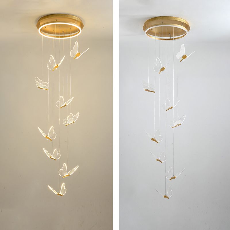 Moderner Butterfly Hanging Deckenleucht