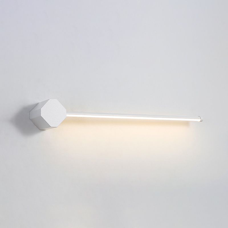 Metal Slim Wall Vanity Light Modern Style Modern 1 Fishting Light Vanity Light