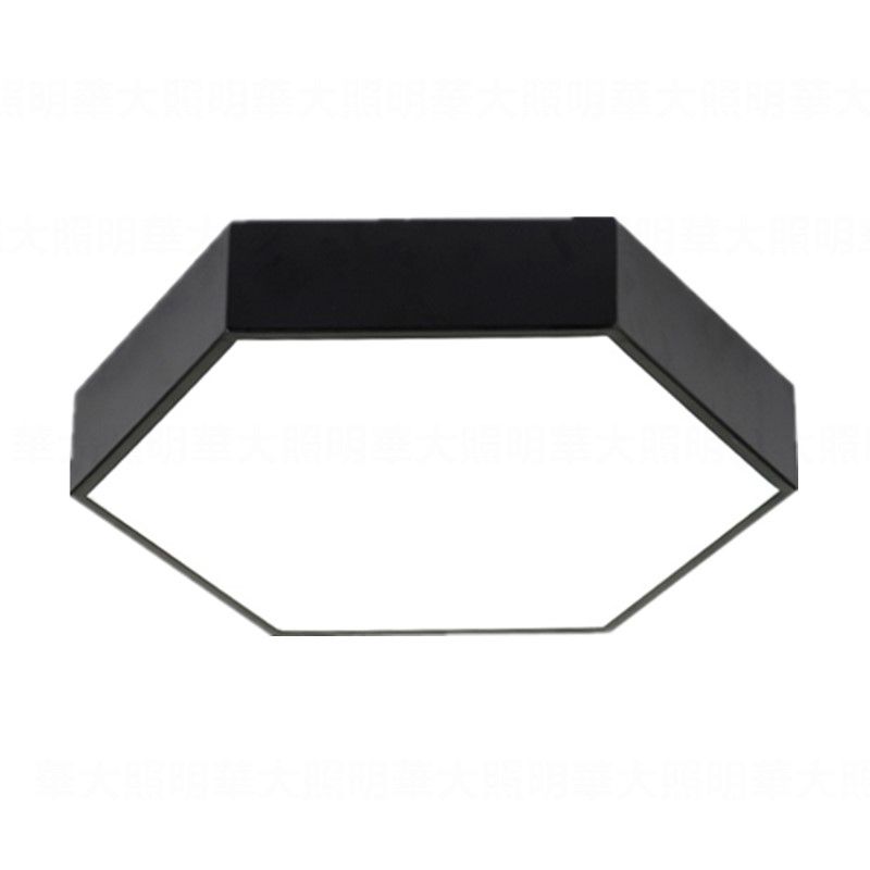 Geometric 1-Light LED Flush Light New Modern Iron Flush Mount Ceiling Light Fixtures