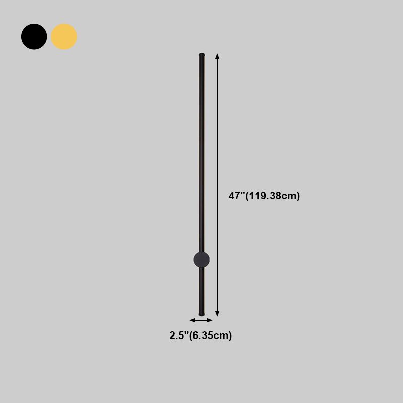Speciale in metallo lineare SCONCE MODERNY SEMPLICITÀ MULTURICA ALLUMINA A MONTRIO DELLA parete