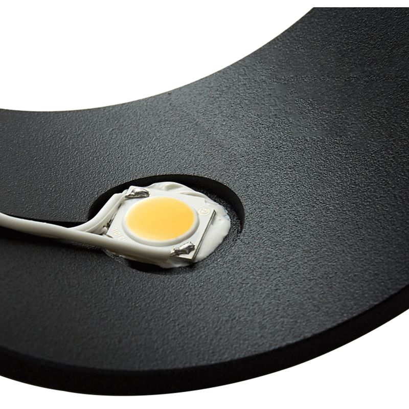 Half Cylinder Metal Wall Light Modern Style 2 Lights Wall Mounted Light Fixture