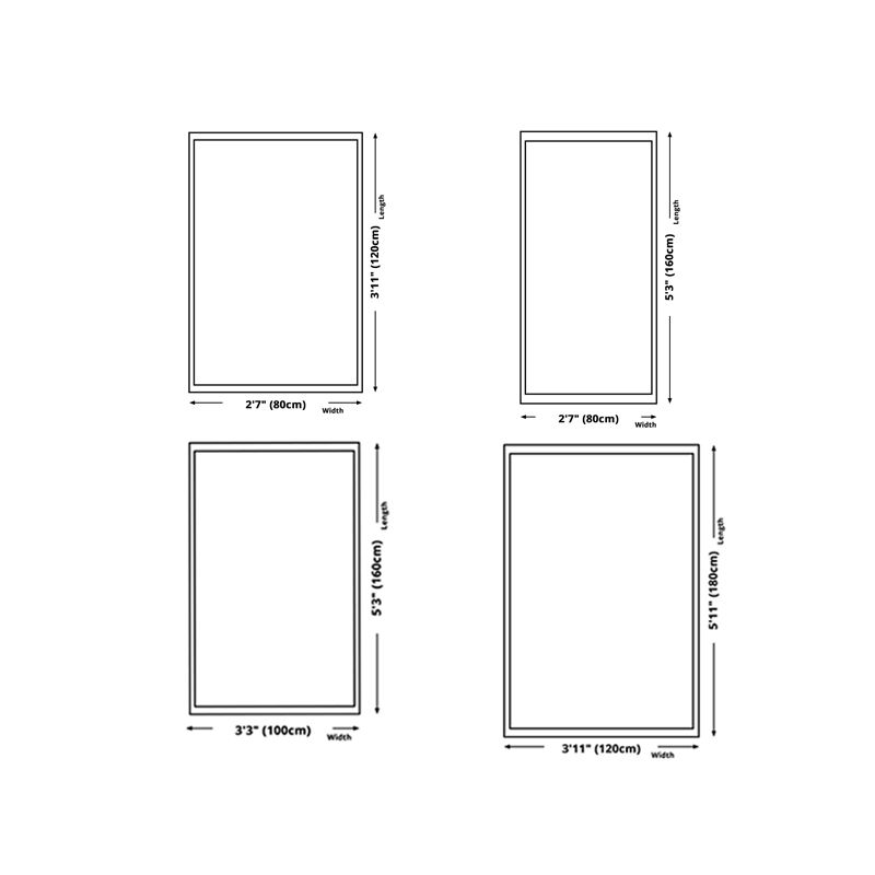 Tapis de couleur polyester à brun clair tapis de support non glipt