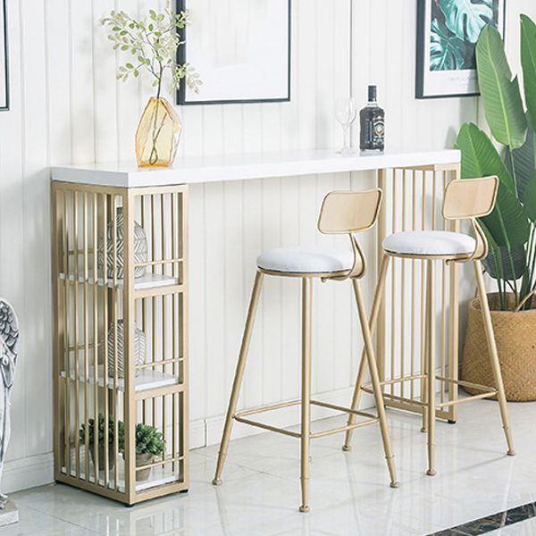 Solid Wood Bar Stool and Table Set 1/2/3 Pieces Pub Dining Set