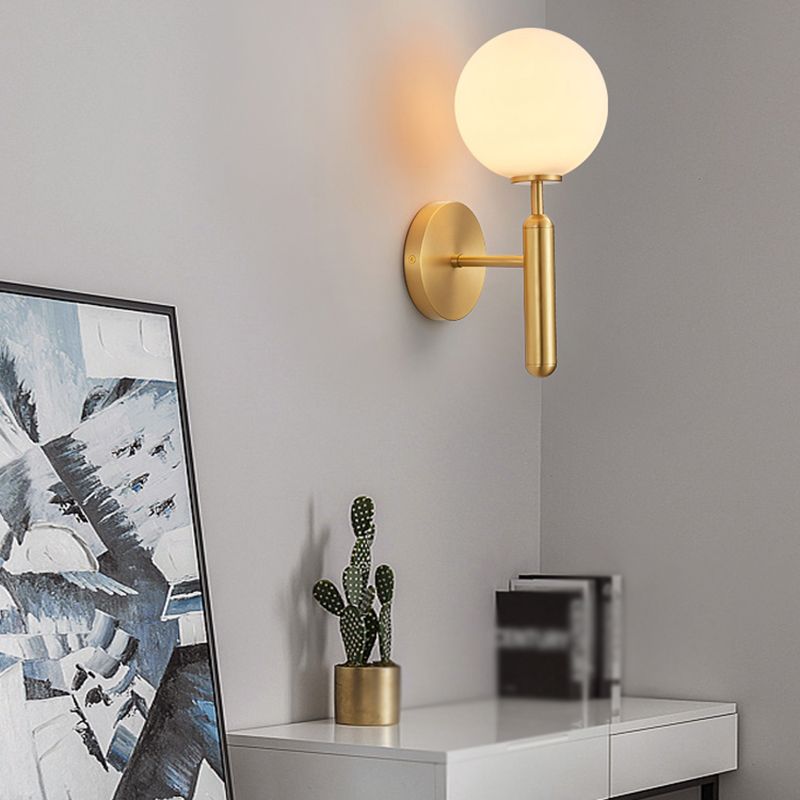 Lumière de boue en verre moderne Lumière Sconte Créative Creative Wall Lightture pour chambre à coucher