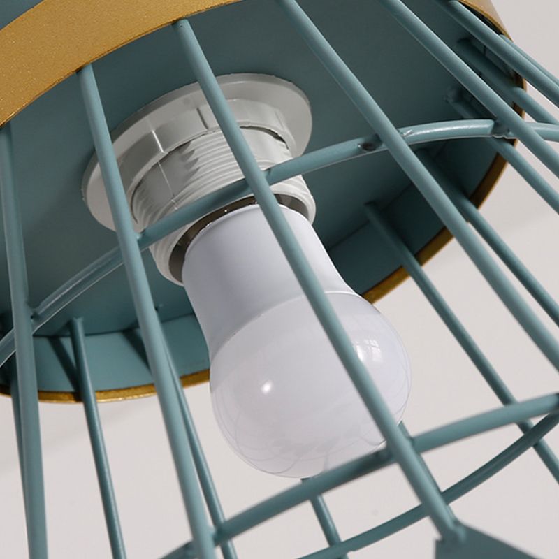 Badminton Form Metall Hanging Light Nordic Macarons 1 hängende Lichter montiert