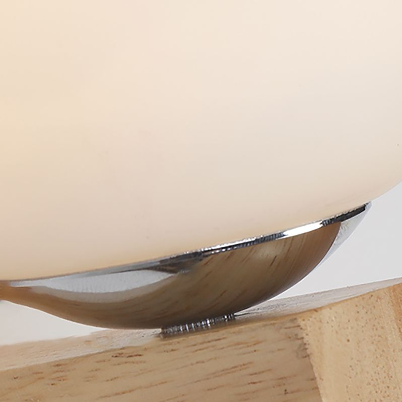 Éclairage mural ombré Simplicité Style Wood Beige Sconce Lightture