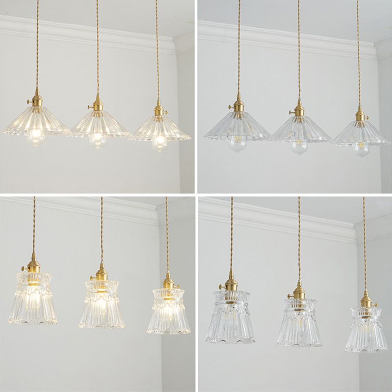 Nordic Pendant Ceiling Light Glass Dining Room Hanging Light Fixture