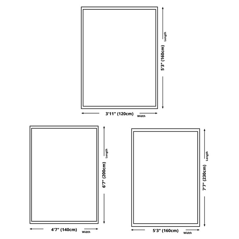 Beige Modern Rug Polyester Stripe Carpet Anti-Slip Area Rug for Living Room