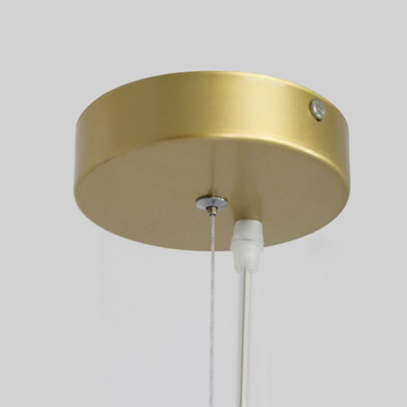 Acrylic Radial Pendant Light in Modern Creative Style Iron Firefly Hanging Lamp for Interior Spaces