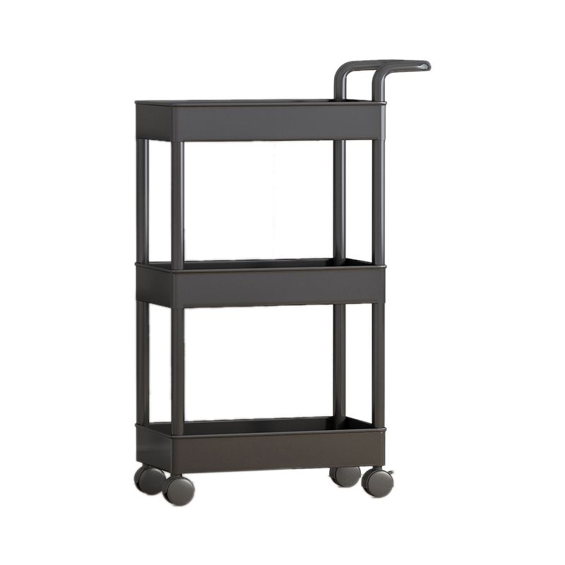 Scandinavian Plastic Bookcase Standard Open Back Bookshelf with Shelves