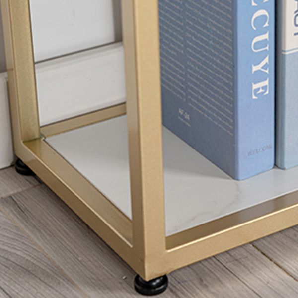 Sintered Stone Top Irregular Shape Bar Table Luxurious Bar Table with Double Pedestal