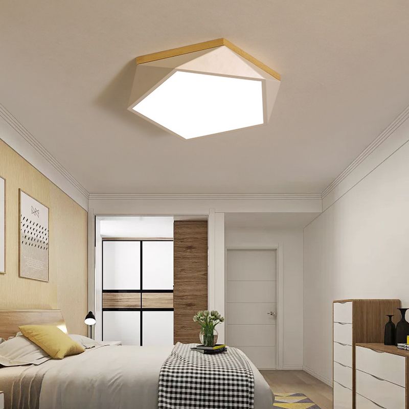 Lampada da incasso Diamond 1 luce Faretto da incasso minimalista in acrilico per camera da letto