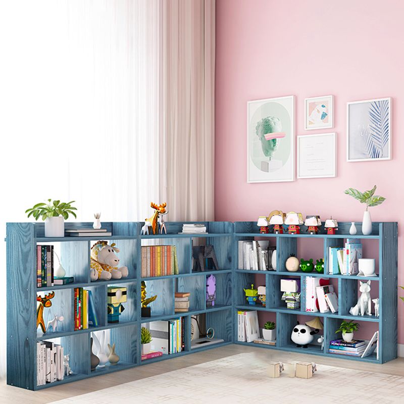 Urban Shelf Bookcase Engineered Wood Open Book Shelf for Study Room