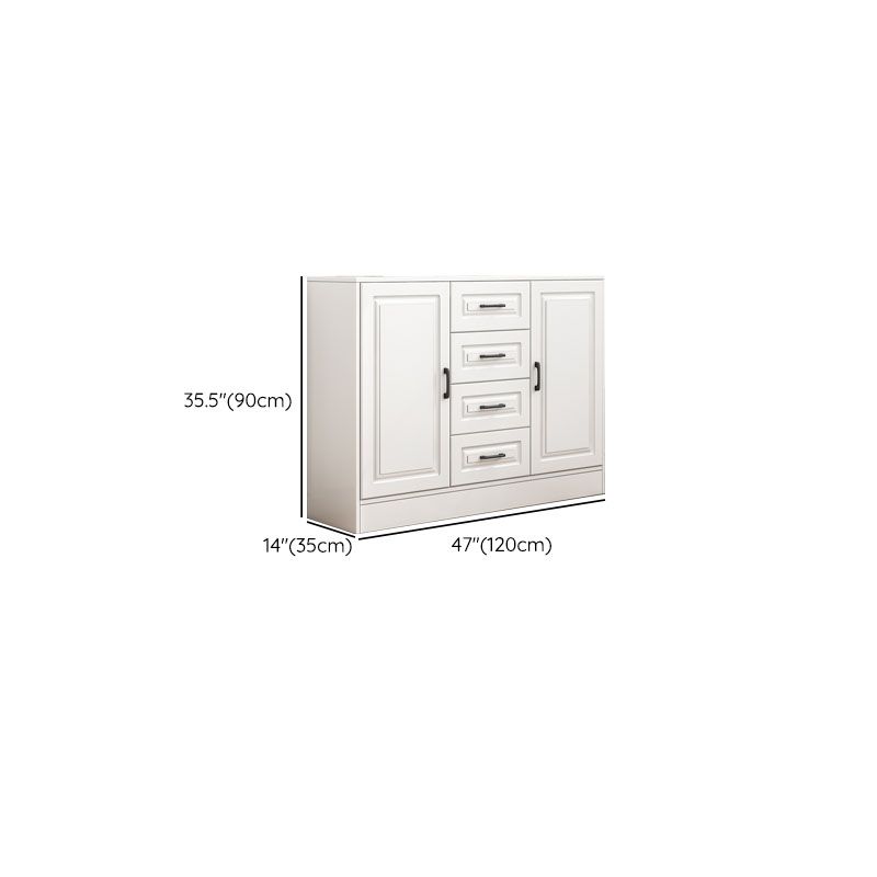 13.65-inch W Contemporary Storage Chest Manufactured Wood Dresser