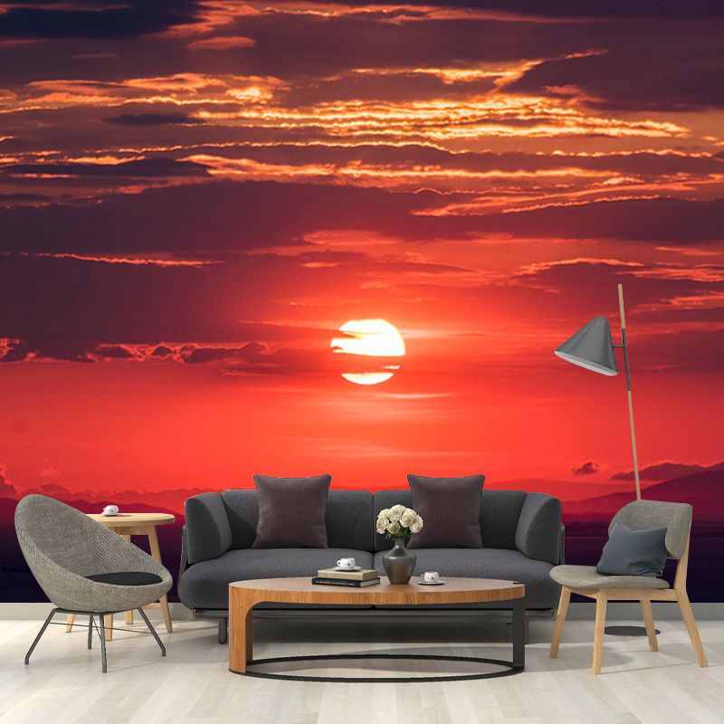 Environmental Wall Mural Wallpaper Fantasy Sky Living Room Wall Mural