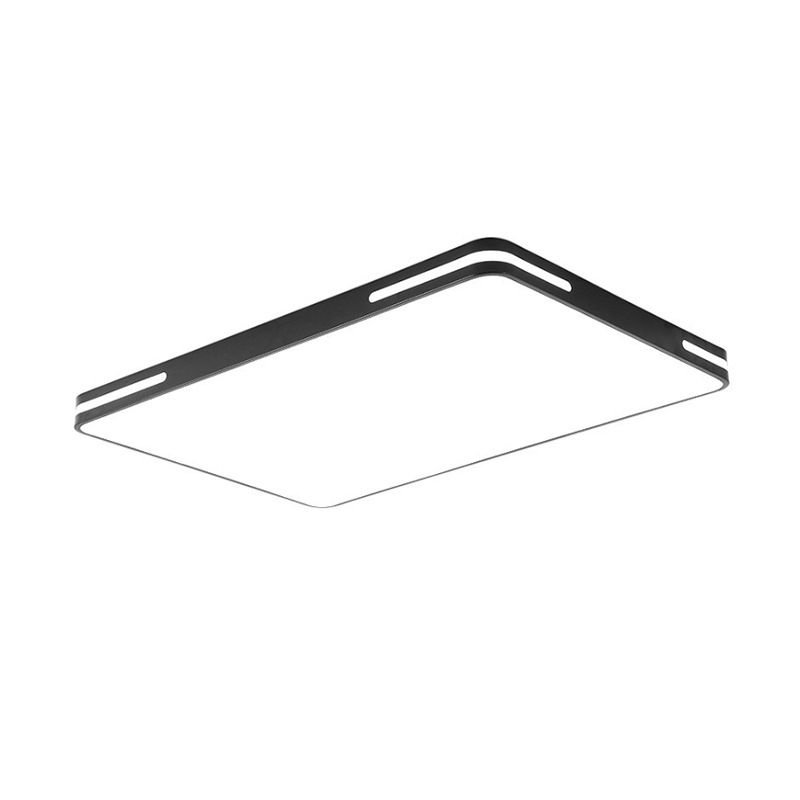 Modern Style Acrylic Flush Mount Light Fixtures 1-Light Geometric Flush Mount Led Lights