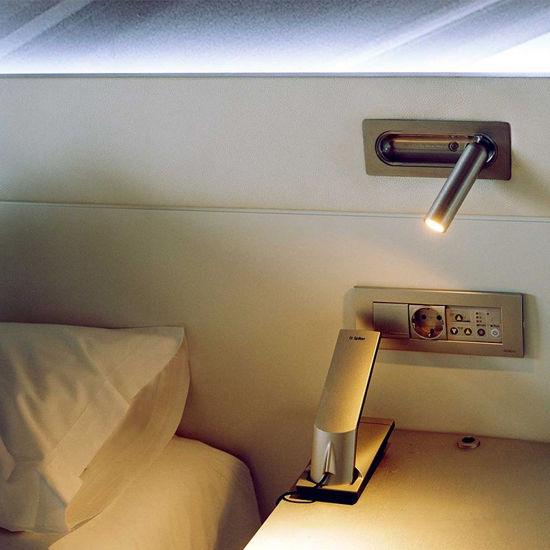 Modern Style Wall Washer Light Minimalist Metallic LED Wall Sconce for Sitting Room