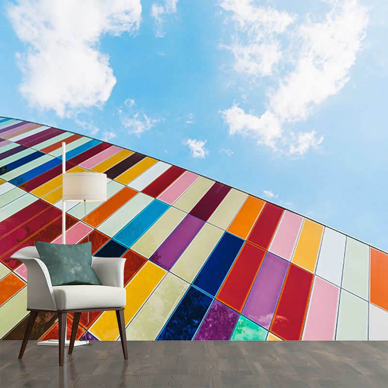 Photography Stain Resistant Mural Wallpaper Geometry Indoor Wall Mural