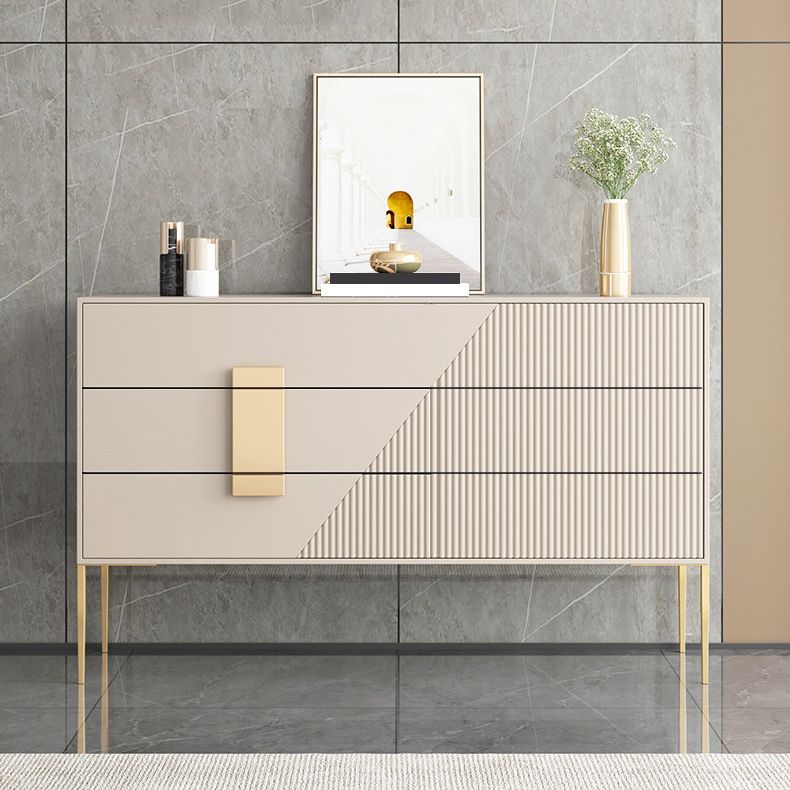 Classic Dresser Glam Storage Chest Dresser with 3/6 Drawers , 15.6 Inch Width