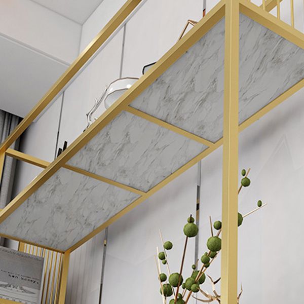 Open Back Shelf Bookcase 5 Levels with Rectangular Shelves Shelf 71" Tall