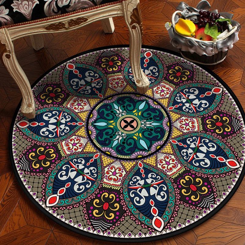 Chique bloemenpatroon RUG MEEST MEEMERDE Morokkaanse tapijt Synthetische Synthetische wasbare antislip ruglek Stain resistent tapijt voor voordeur