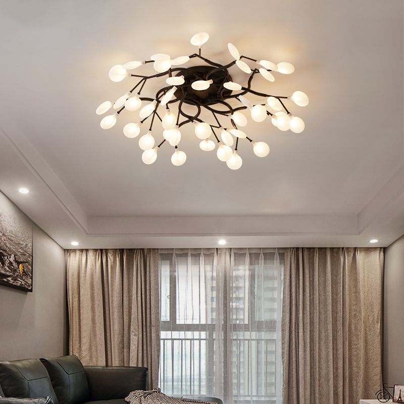 Firefly Flush Ceiling Light Contemporary Metal Wohnzimmer LED Flush Mount Beleuchtung