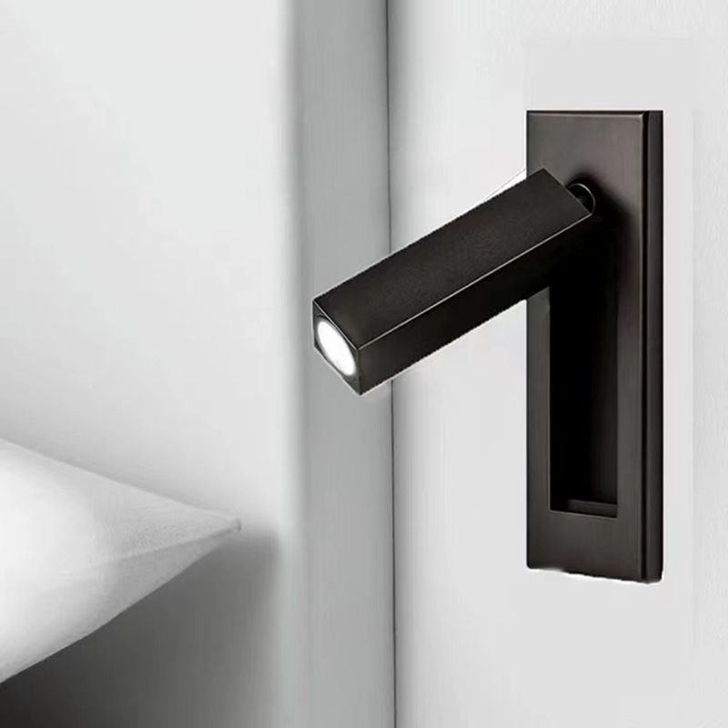 1 Light Modern Style Wall Sconce Metal Sconce Light for Bedroom