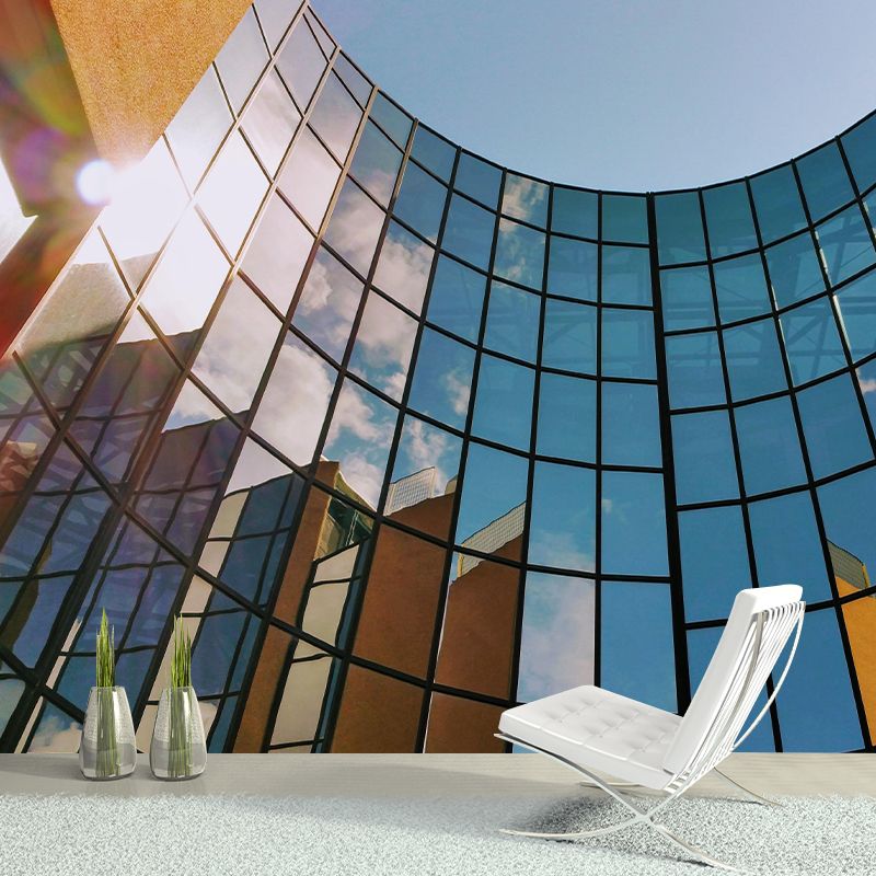 Buildings Wall Mural Horizontal Photography Eco-friendly Wall Covering for House