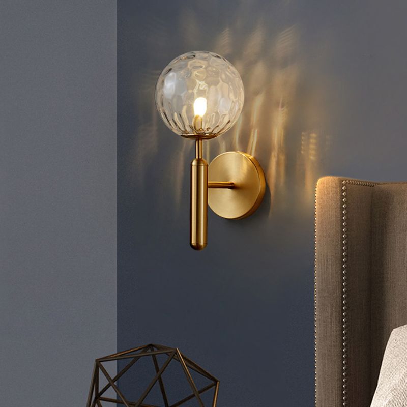 Metal Global Indoor Wall Lighting Contemporary 1 Light for Bedroom