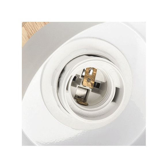 Rotatable Bucket Shade Chandelier Nordic Simple Metal Pendant Light for Living Room