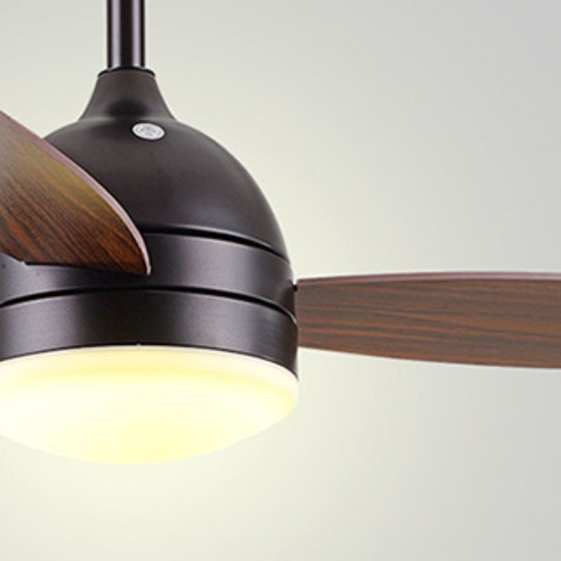 Kids Style 1 - Light Fan Light 3 Wood Blades Ceiling Fan Fixture