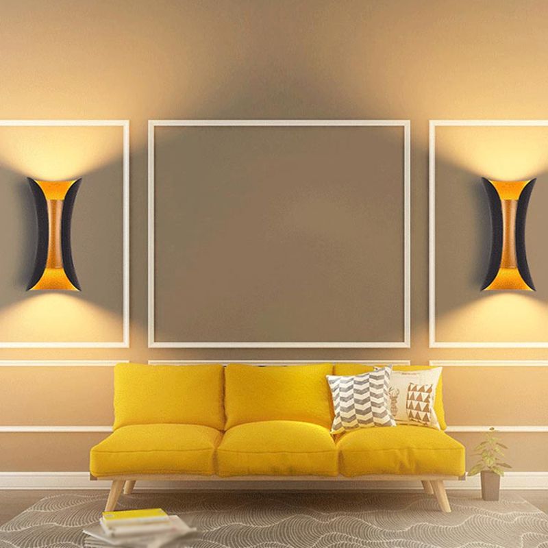 2 lumières Géométriques murales à luminosité