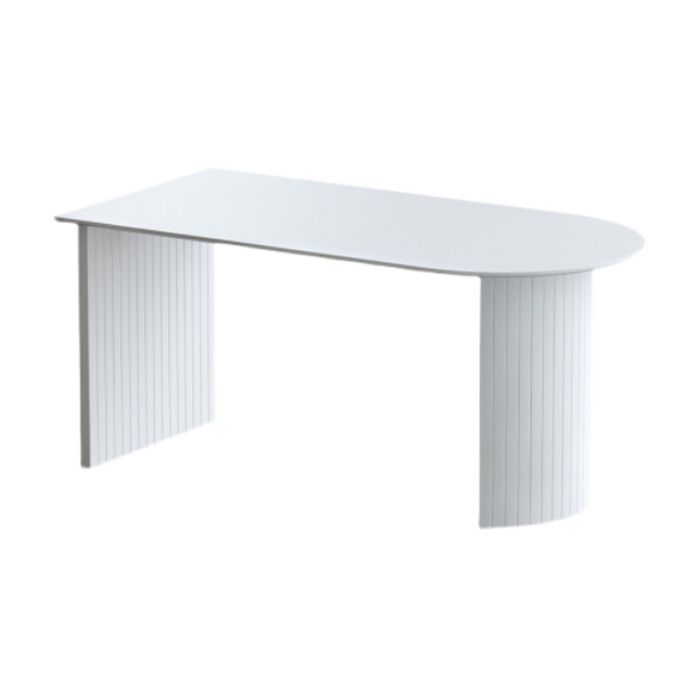 Contemporary Style Furniture Double Pedestal Dining Site Table for Dining Room