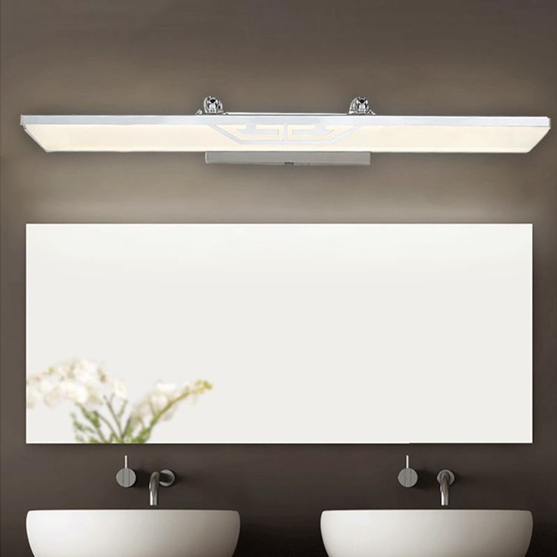 Vanité moderne en acier inoxydable Géométrie LAMPE LED évolutive LED LED pour chambre à coucher