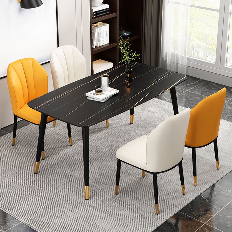 Sedie da sala da pranzo in pelle in stile sedie da pranzo in pelle per cucina