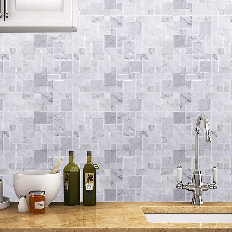 Brick Effect Wallpaper Panels Pick Up Sticks Country Kitchen Wall Art, 9.8' L x 9.8" W