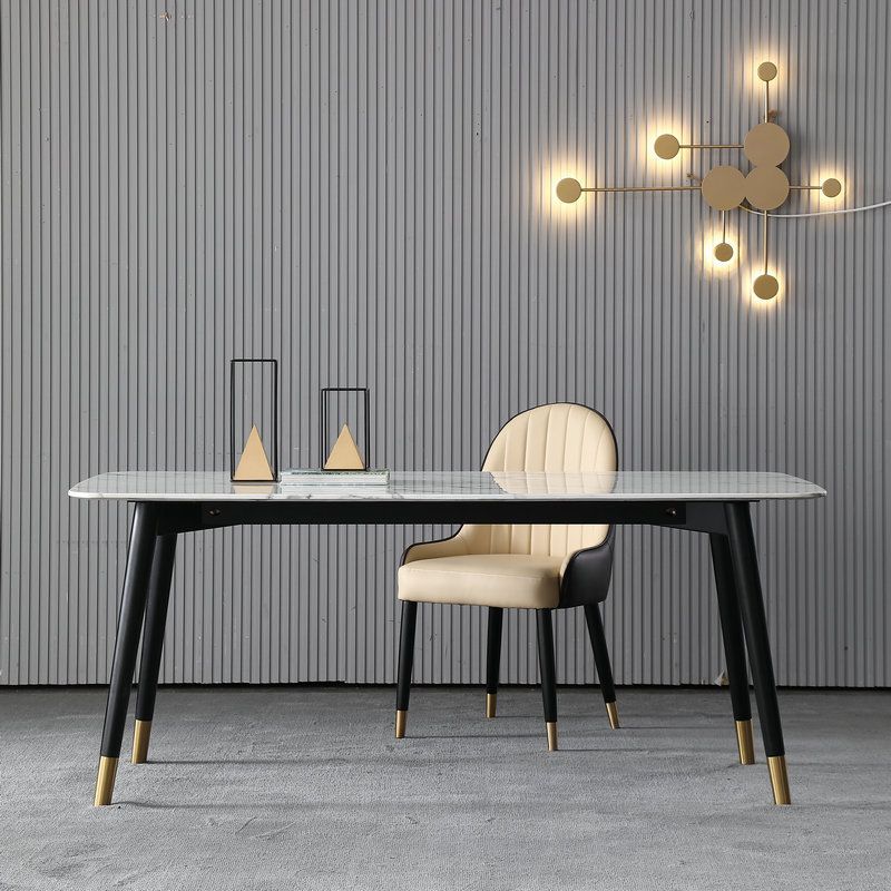 1/2/4/5/7 Pieces Modern Dining Room Set with Rectangle Table Dining Set