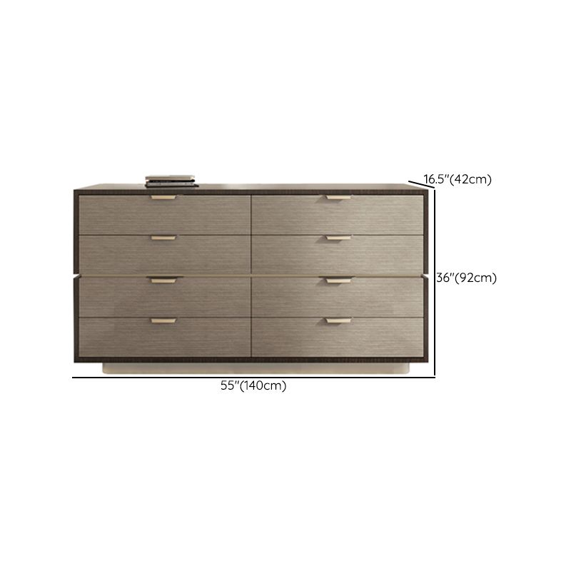 16.38-inch Width Storage Chest Modern Storage Chest Dresser with 3/8/5 Drawers