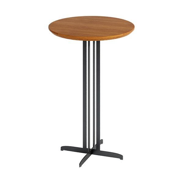 Modern Wood Bar Table Set 1/5 Pieces Counter Table with Upholstered Stools