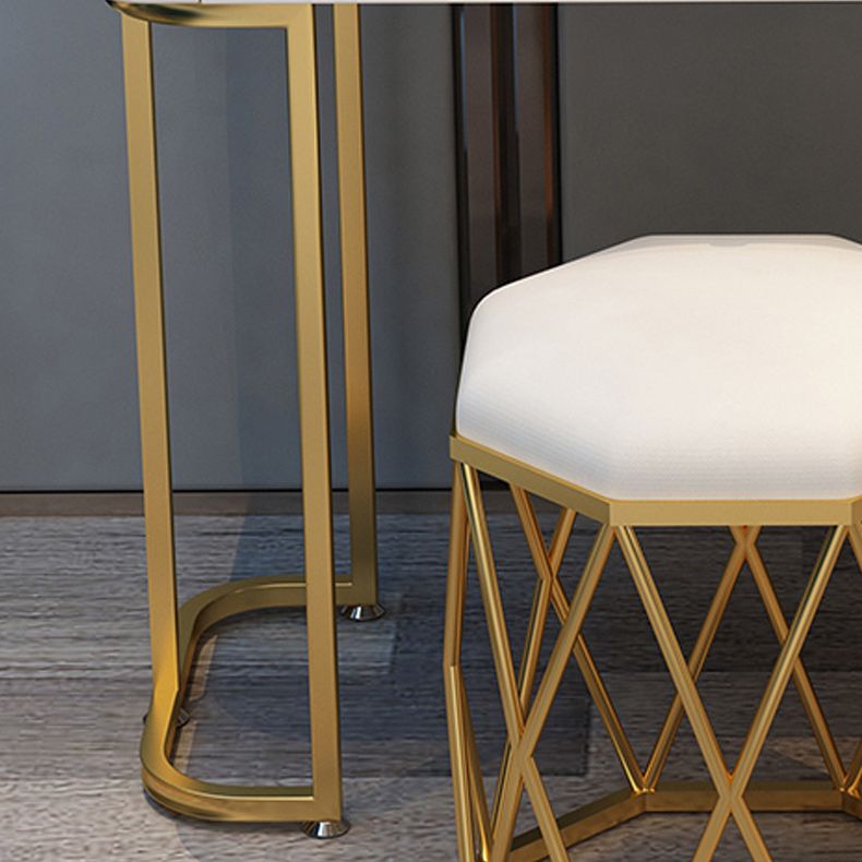 Contemporary Bedroom Vanity Dressing Table Wooden Makeup Vanity Desk with Drawer