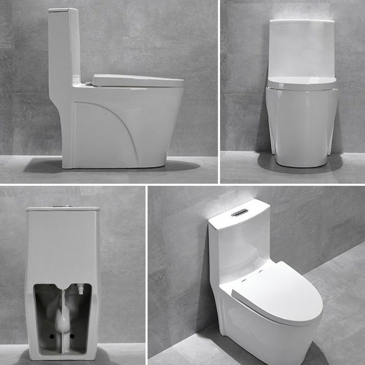 Traditional Style One Piece Flush Toilet Floor Mounted Urine Toilet for Bathroom
