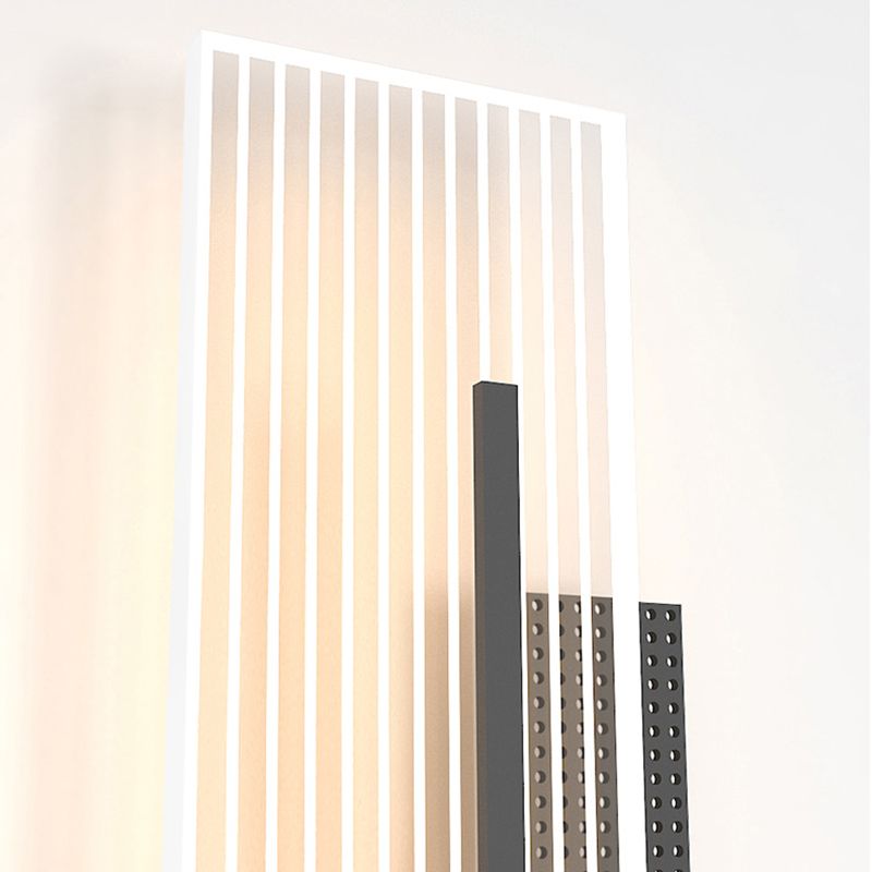 Stile moderno Apparecchi per illuminazione a parete a 1 luce lampada montata a parete in metallo geometrico