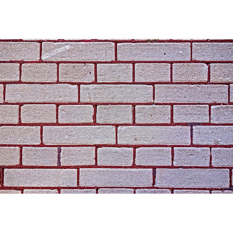 Countryside Style Brick Wall Covering Murals for Living Room, Customized Size