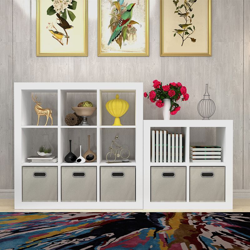Modern Engineered Wood Bookshelf Standard Open Back Bookcase (Drawers not Included)