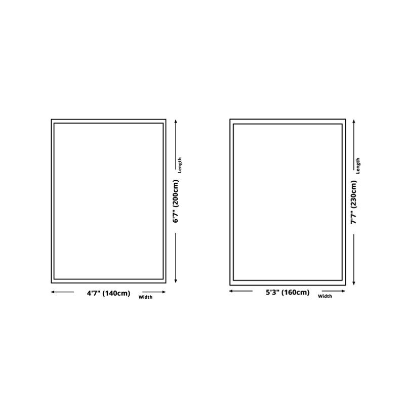 Green Living Room Area Carpet Leaf Pattern Polyester Rug Anti-Slip Backing Area Rug